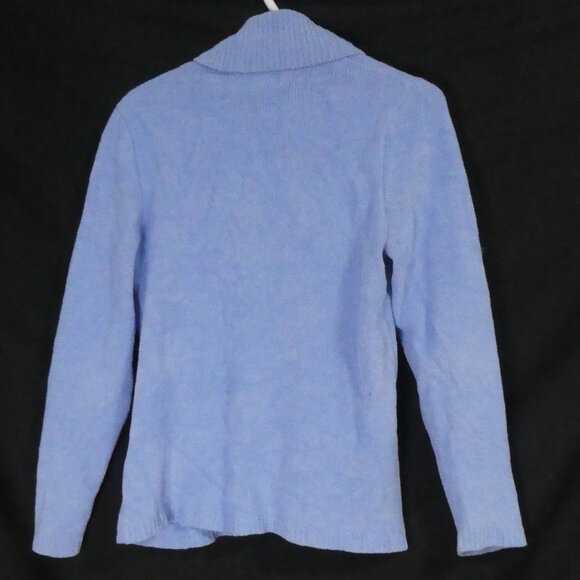 PENMANS | medium | Light Blue Chenille Turtleneck Sweater - Picture 2 of 14